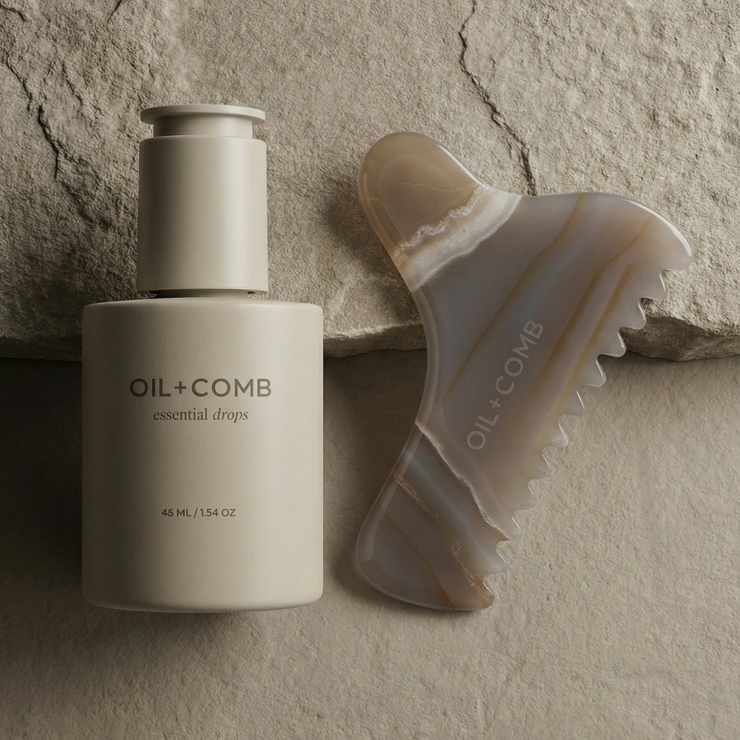 Gua Sha + Essential Drops, Ritual Set (Limited first release)