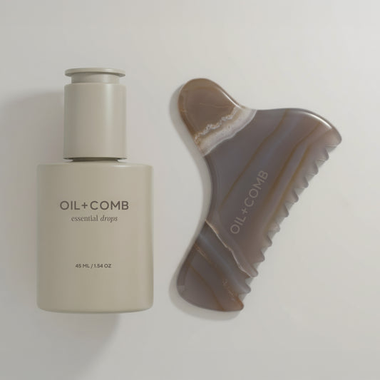 Gua Sha + Essential Drops, Ritual Set (Limited first release)